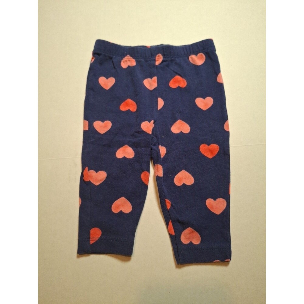Carter's navy heart-print Leggings, 1 Blue And White Leggings, 1 Jeans All 6m